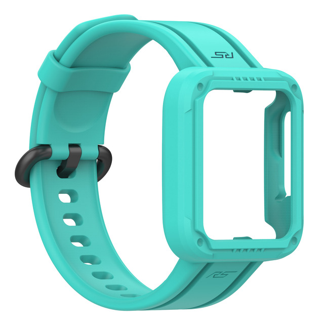 in1 WatchCase Strap For Xiaomi Redmi Watch 2 Lite Sports Silicone Strap For Xiaomi MI Watch lite Replacement Bracelet Wristban