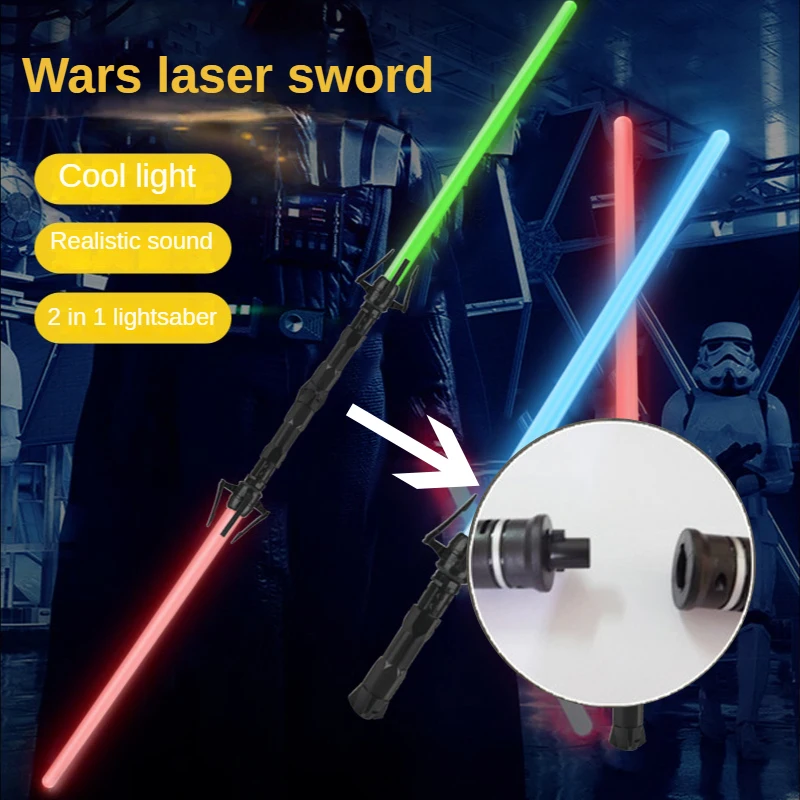 Lightsaber 80cm RGB Light Saber Laser Sword Toys 7 Colors Change Kids Soundfonts Force FX FOC Blaster Toys Jedi Laser Sword Gift 5