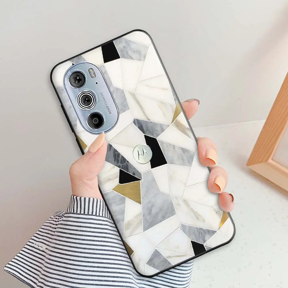 Matte Silicone Protective Back Cover - Fashion TPU Design