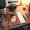 1pc Ancient Beauty coloring Book 24 Pages illustration Creative Relaxation Perfect Self-painting book For Kids And Adult 3
