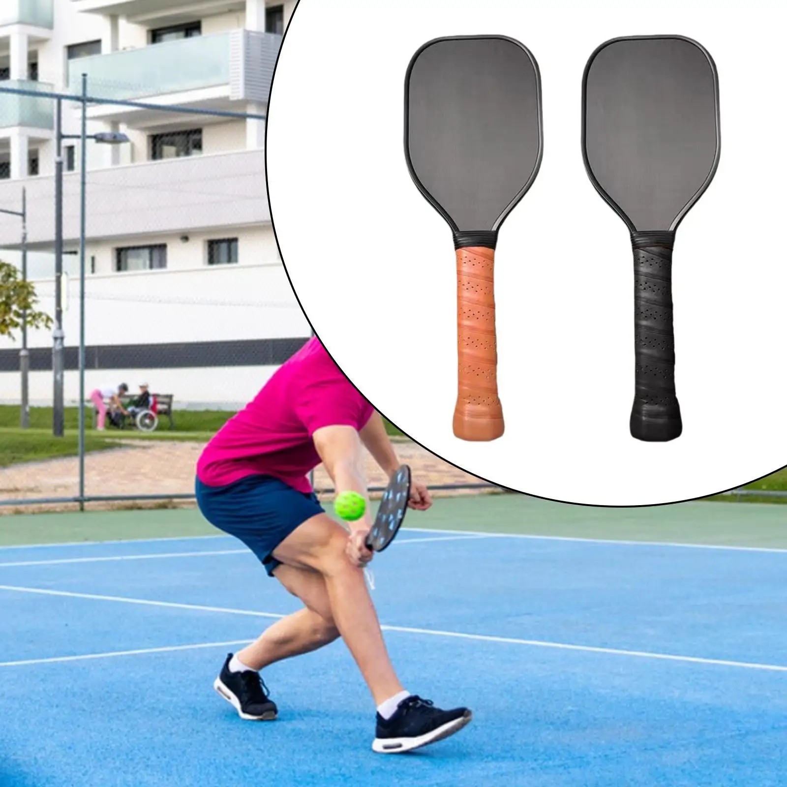 Pickleball Racket Easy Carrying Sturdy Training Device Comfortable Grip Pickleball Racket Easy Carrying Sturdy Training Device Comfortable Grip