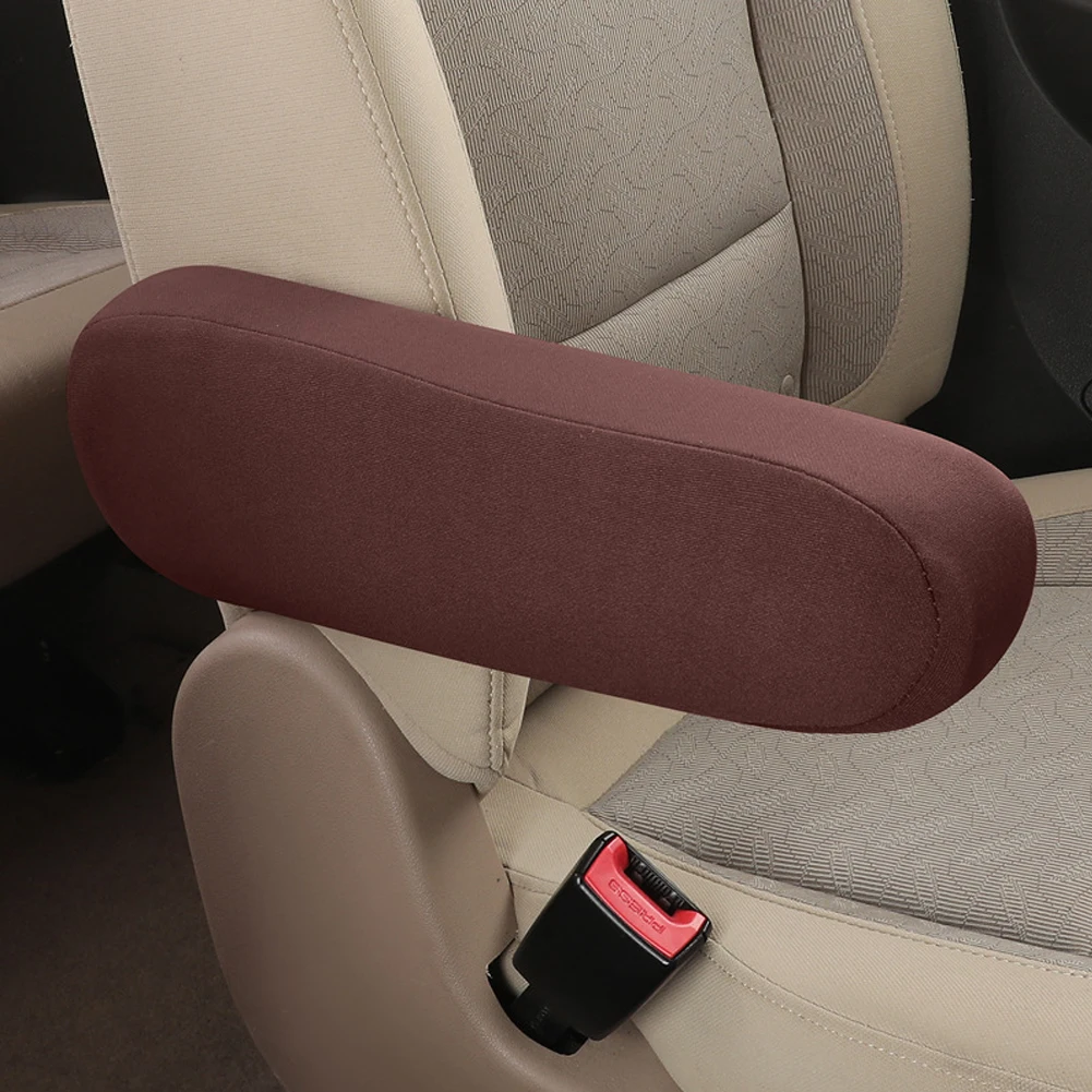 Universal Soft Elastic Car Seat Armrest Cover - Dust-Proof, Comfortable Auto Interior Protector