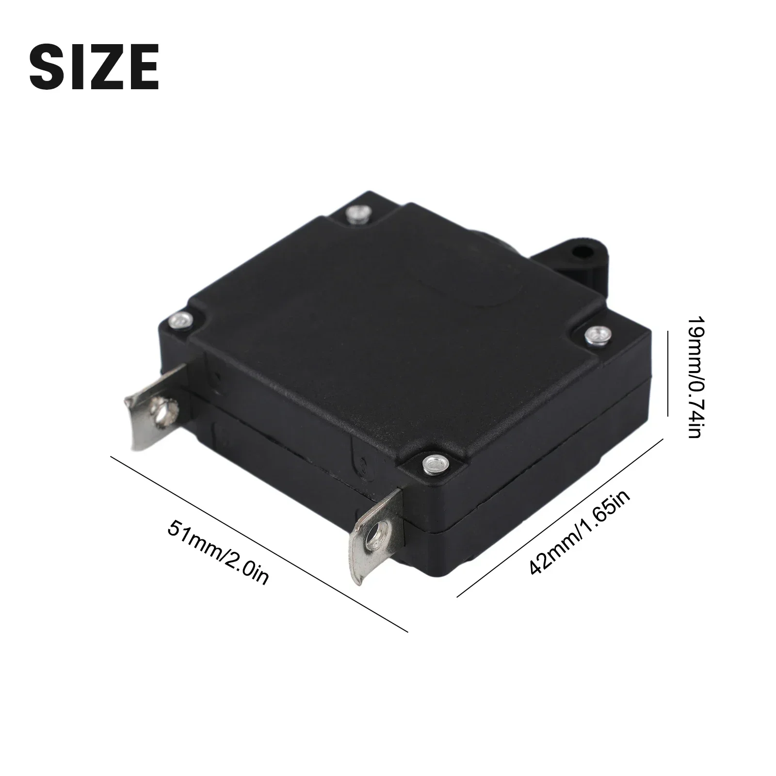 AC 230V 10A Generator Circuit Breaker 168F/170F/ 2KW-3KW Generator Short Circuit Overload Protection Equipment Protector