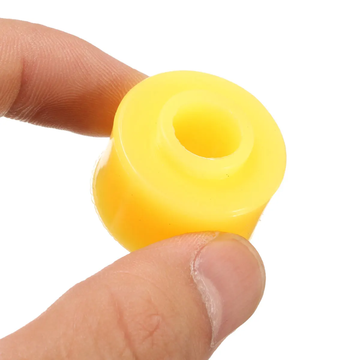 

For Auto Car 10Pcs 10mm Inner Dia Yellow Rubber Shock Absorber Bushings Part