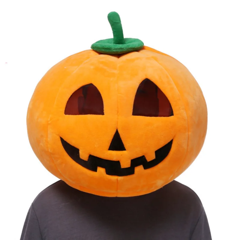 

Pumpkin Head Headgear for Halloween Mascot Accessories Funny Costumes Halloween Cosplay Party Accessories