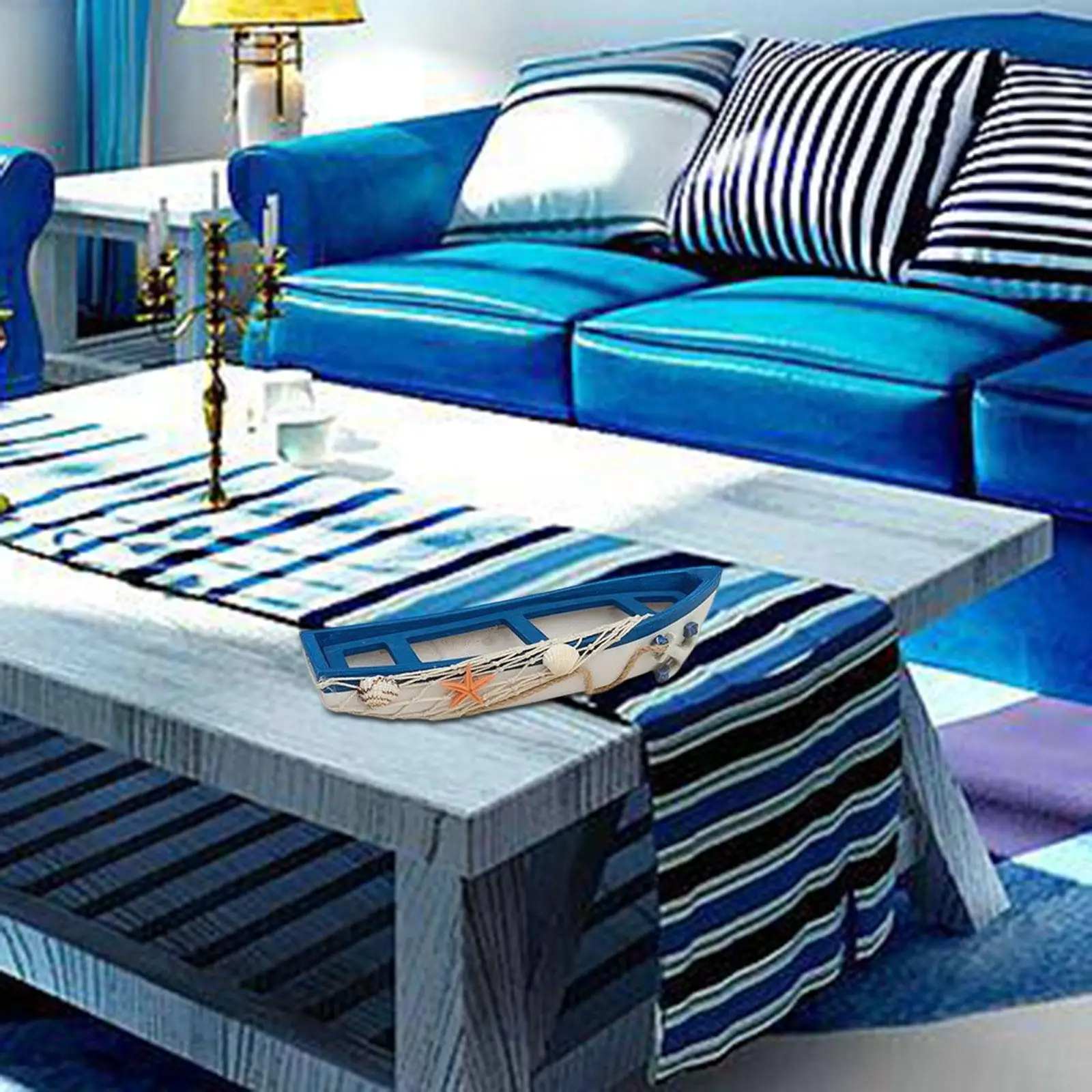 Wooden Boat Ornaments Nautical Beach Home Decoration Accessories Creative Wooden Boat Ornaments Nautical Beach Home Decoration Accessories Creative