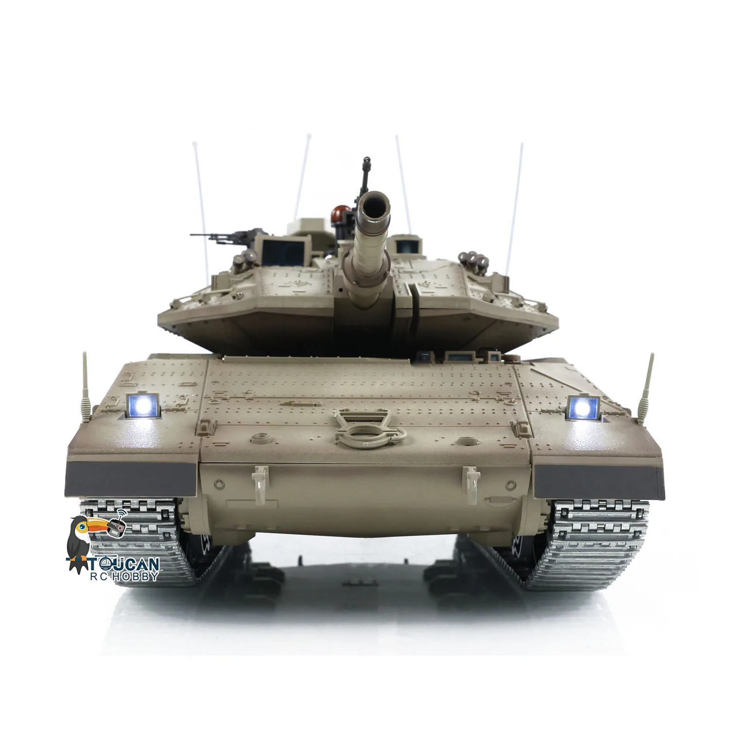 RC Tank 1/16 IDF Merkava MK IV 3958 Heng Long HL 360° Turret Rotary Upgrade Edition TH22647 4