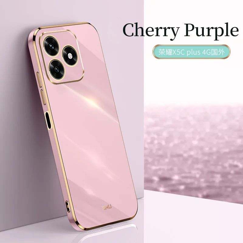 Elegant Plating Fashion Silicone Phone Case - Shockproof Luxury Back Cover