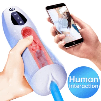 Linkooer Automatic Vibrator Sucking Male Masturbator for Men Masturbation Cup Real Vagina Sex Toys for Men Smart Heating 2