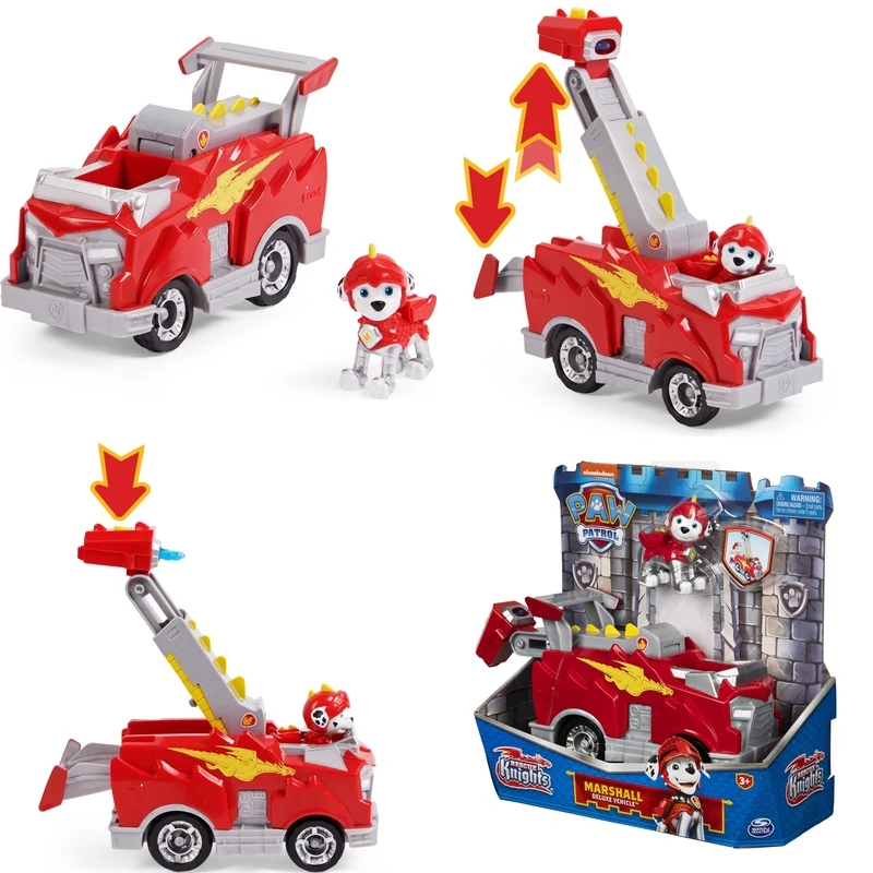 PAW Patrol: Rescue Knights - Rocky Deluxe Vehicle