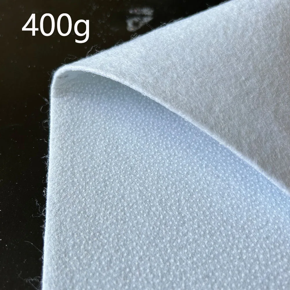 Medium Weight Woven Cotton Iron-On Fusible Interfacing for DIY Craft and Clothing Projects