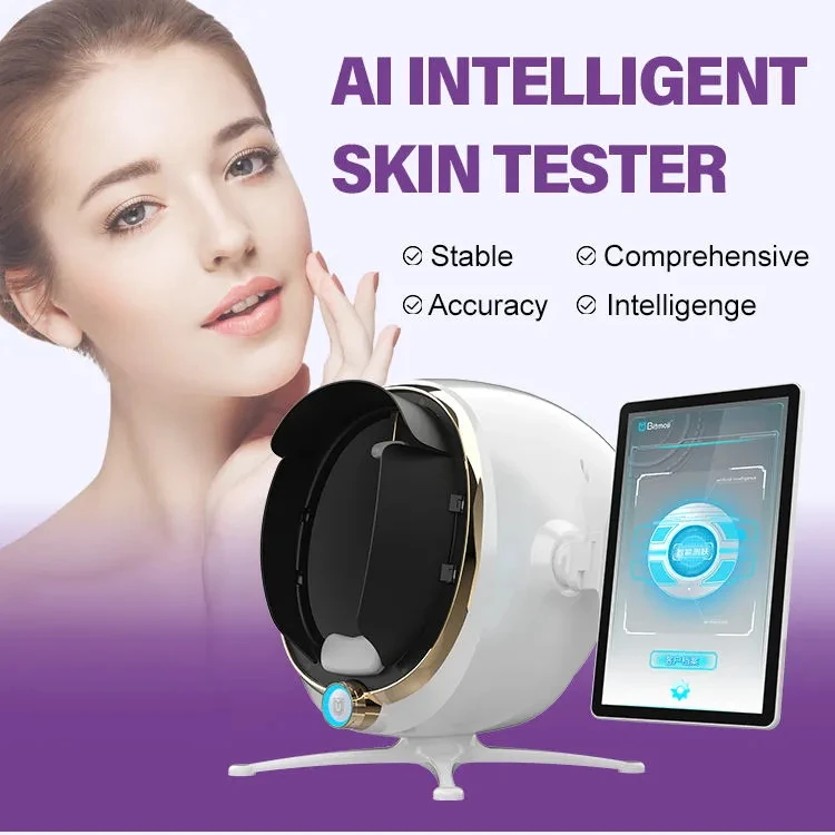 2023 New Skin Diagnosis System Smart Magic Mirror Face Scanner 3D Facial Skin Analyzer Machine Digital Skins Analysis Detector 2023 new skz2050 4 nox meter leakage analyzer device high quality nox gas detector