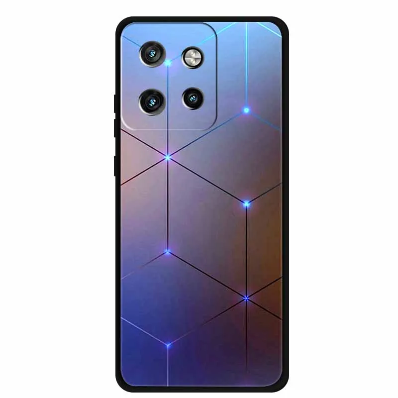 Ultra Soft Silicone TPU Protector Phone Case - Colorful Shell Design