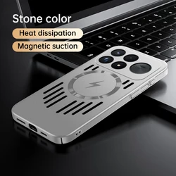 Custodia Bumper Shockproof con Ventilazione Hollow-Out per Dissipazione di Calore Magnetico