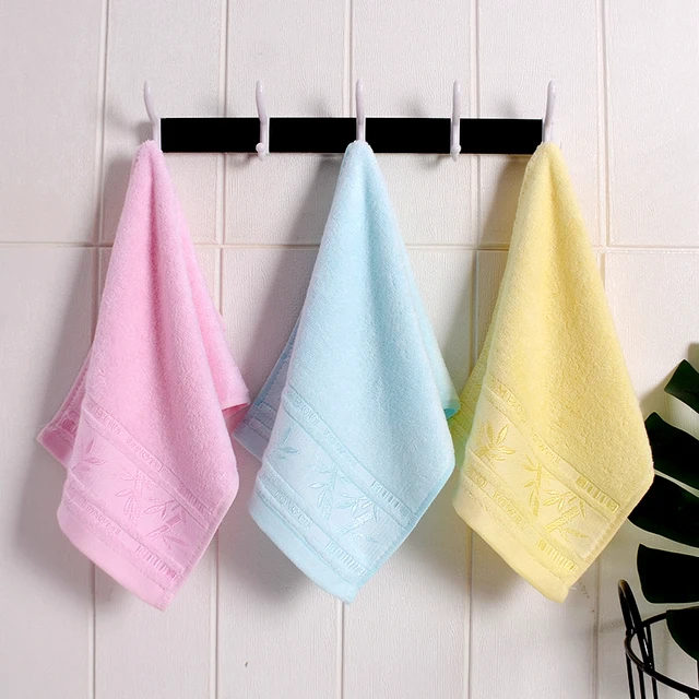 2pcs Bamboo Fiber Towels Sets 34x74cm 70x140cm Home Bath Towels Adults Face Towel Thick Absorbent Luxury Bathroom Gift Towels 5