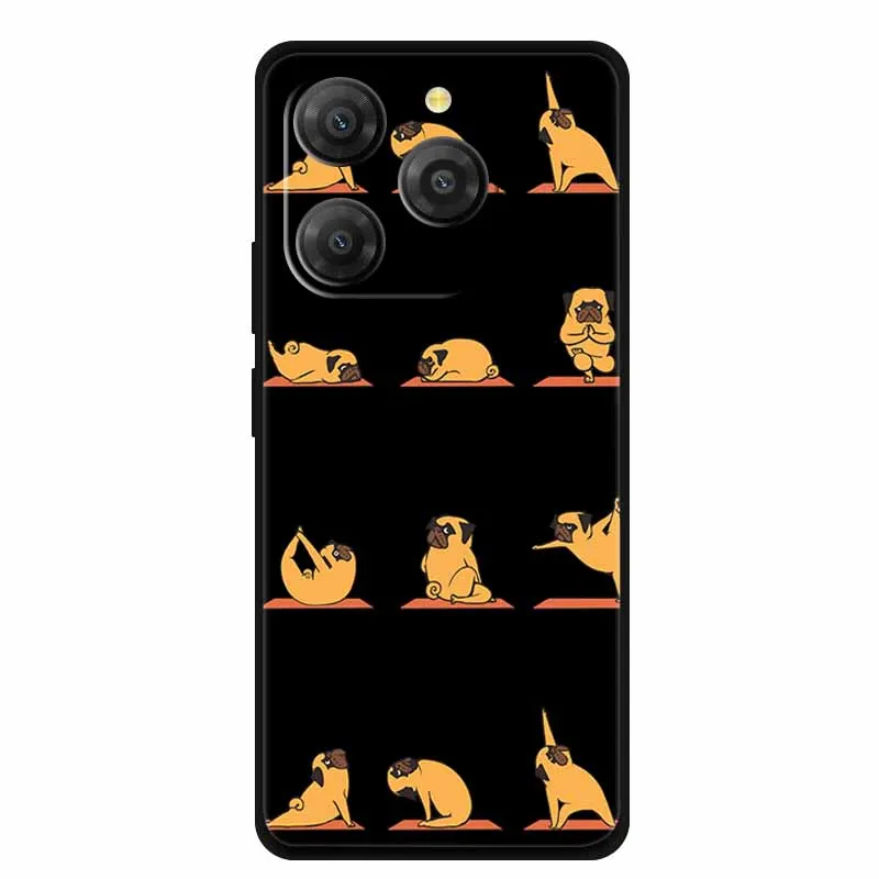 Cartoon Soft TPU Silicone Back Cover for Blackview Shark 9 - 6.67