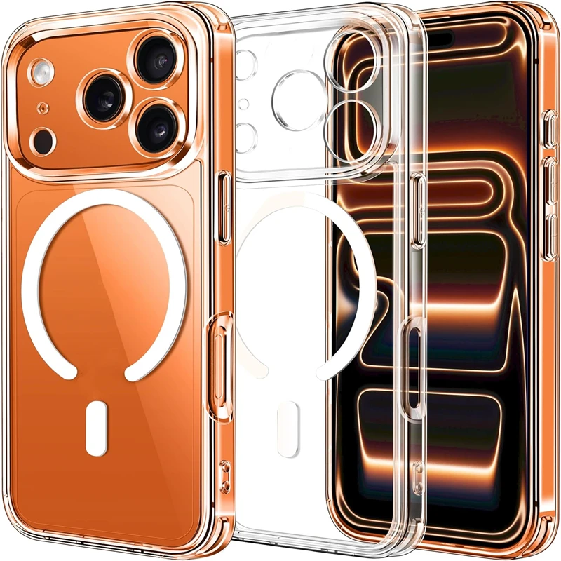 รูปสินค้า เคสใสแข็ง Magsafe สำหรับ iPhone 17 Pro Max และรุ่นอื่นๆ