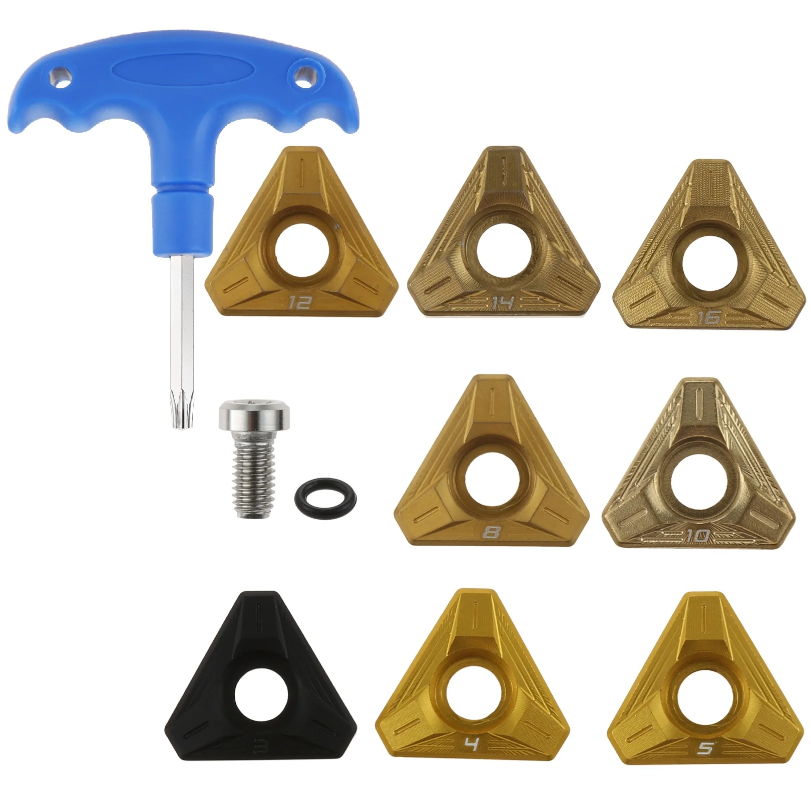 Golf Club Head Weights Fit for Cobra LTDx LTDx MAX Driver Club Heads Weight 3g/4g/5g/8g/10g/12g/14g/16g or T25 Golf Wrench Tool 6