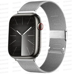 Cinturino Milanese Elegante per Apple Watch – Bracciale in Acciaio Inossidabile Premium