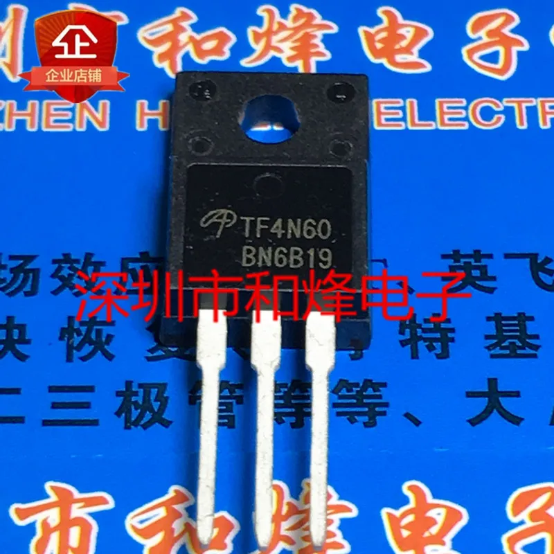 

5PCS-10PCS TF4N60 AOTF4N60 TO-220F 600V 4A New And Original On Stock