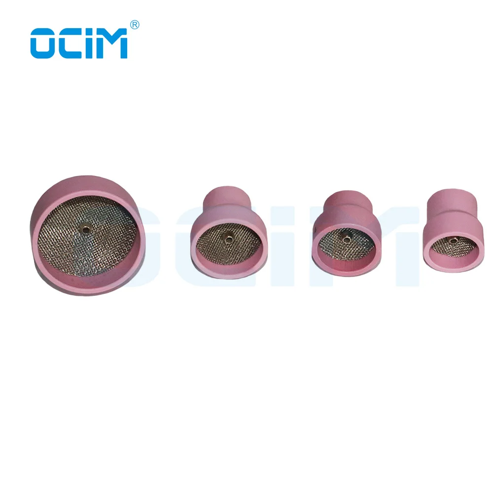 12# 14# 16# 24# Pink Ceramic Nozzle Alumina Cup For WP9/20/17/18/26 Tig Welding Torch images - 6