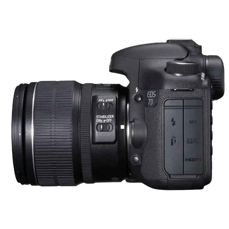 High-quality appearance, original second-hand 7D with 18-55 is anti-shake HD camera and digital SLR camera.