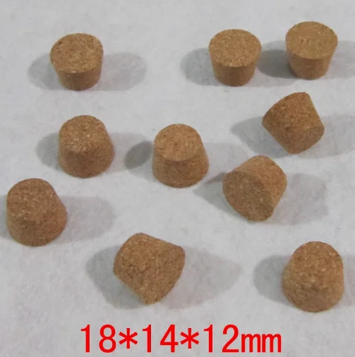 A7 Package supplies Small size composite cork glass bottle stopper small bottle stopper synthetic cork plastic 11*8*10mm