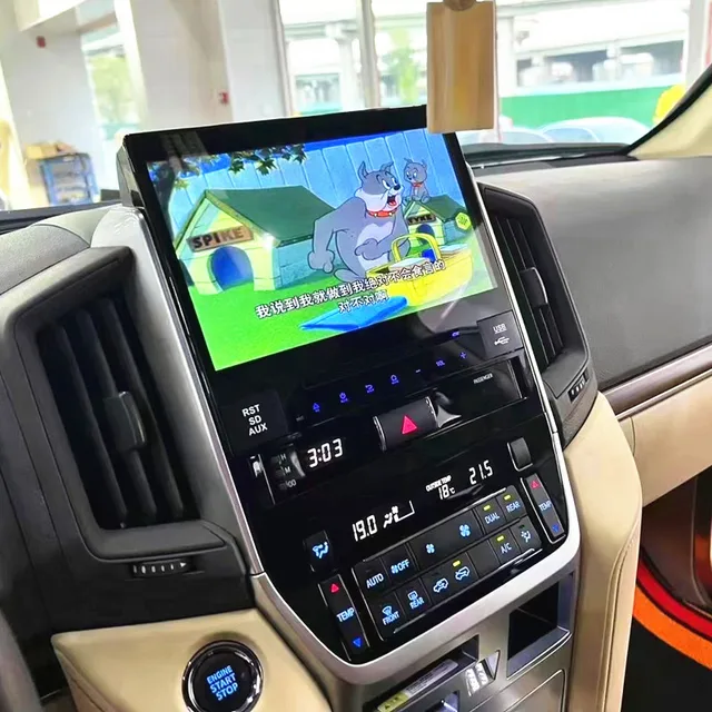 لوحة تكييف الهواء لتويوتا لاند كروزر ، LC200 ، موديلات 16-20