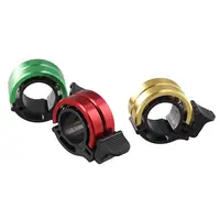 Sonnette de vélo VTT, klaxon de vélo en alliage, sonnette de sécurité universelle pour vélo, accessoires de vélo 6