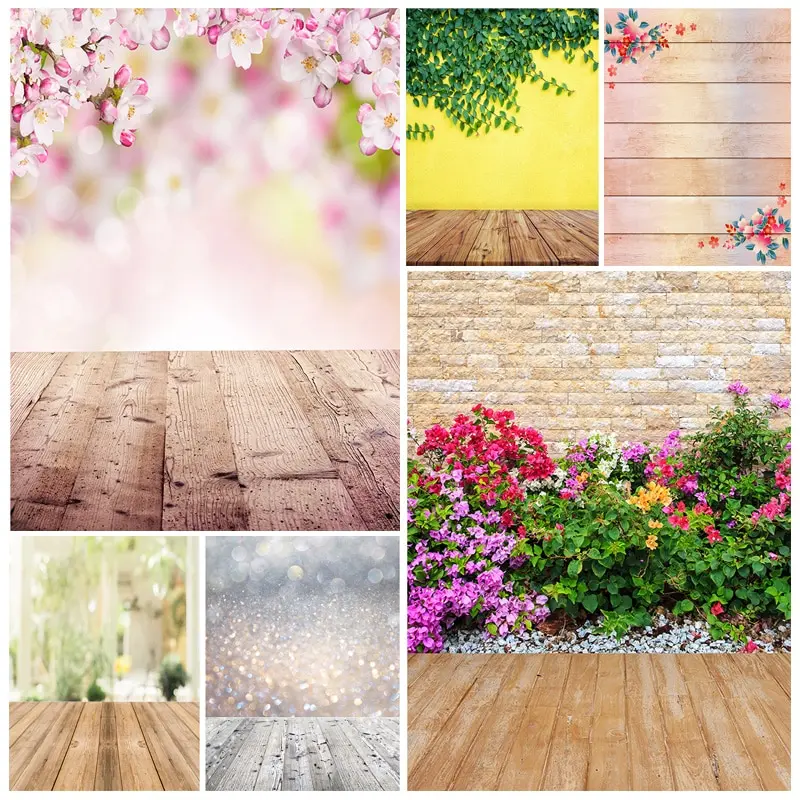 

ZHISUXI Spring Photography Background Flower Floor Backdrop Studio Photo for Children Newborn Photocall 210320CAT-02