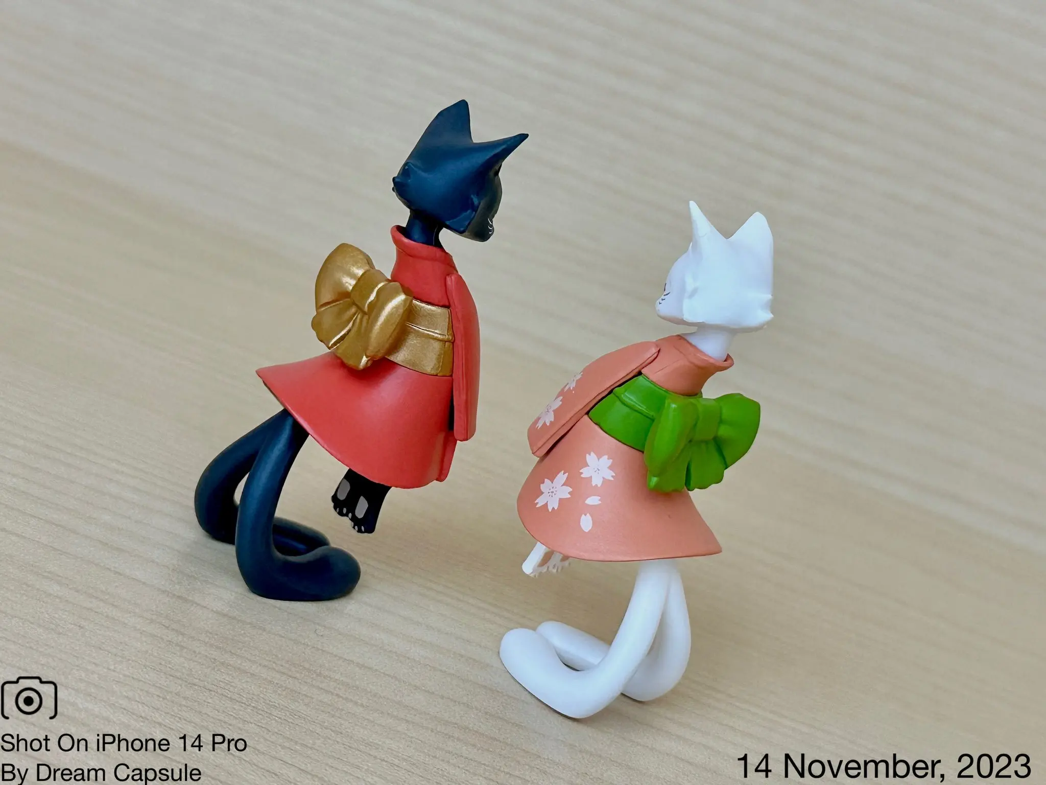 Stasto stand stone capsule toys Kimono Nekomata cute kawaii kitty