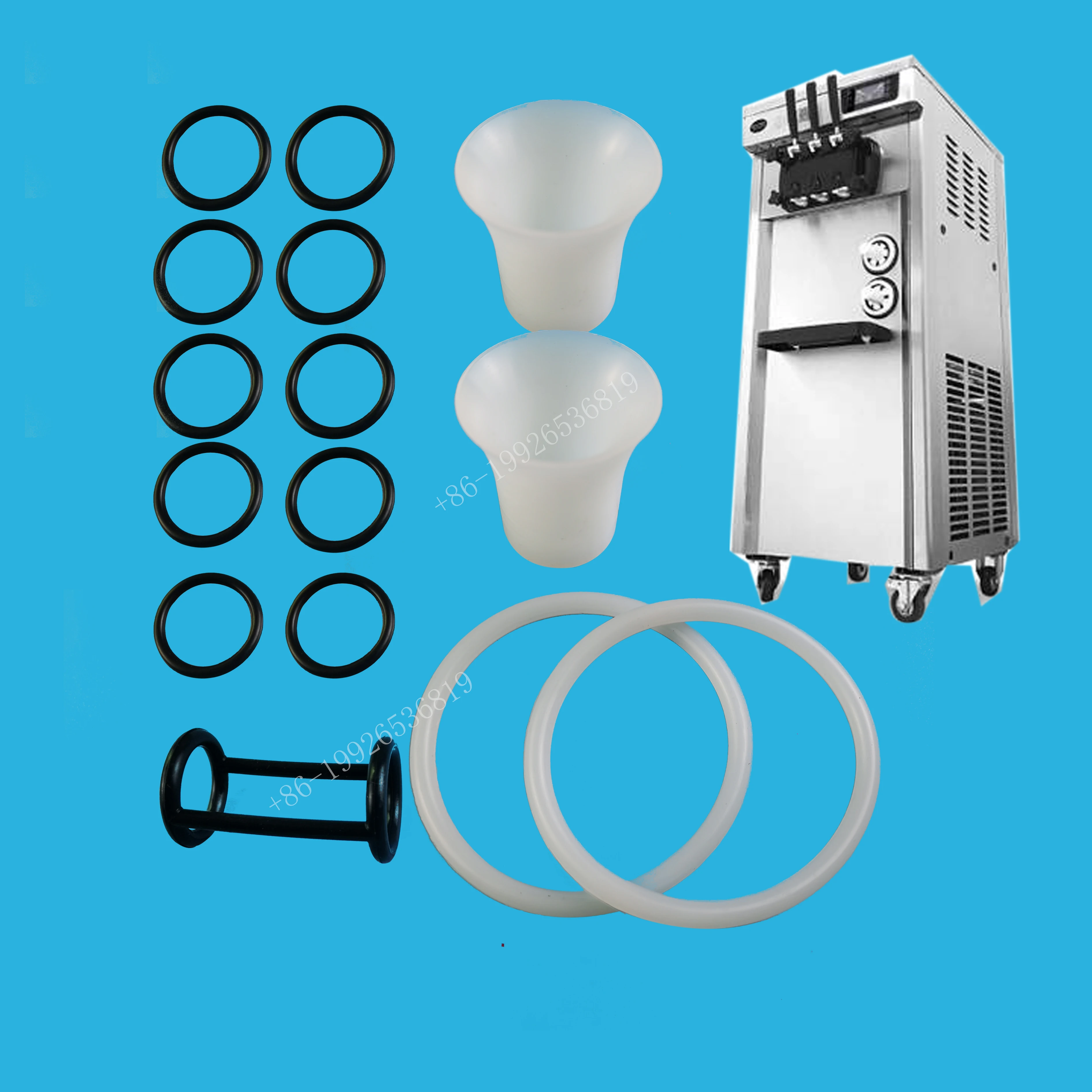 Veemoon Lot De 3 Joints D'Étanchéité En Silicone Pour Machine à Glace