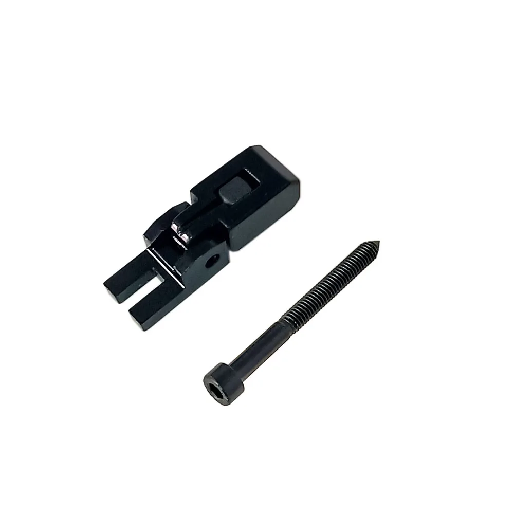6 Stück E-Gitarre Doppelverriegelungssystem Locked String Sättel Tremolo Brücke Schwarz/Chrom/Gold – Detail 29