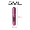 5ml Bottom Charge Perfume Refillable Bottle Liquid Container For Cosmetics Spray Bottling Dispenser Press Head Portable Travel 2