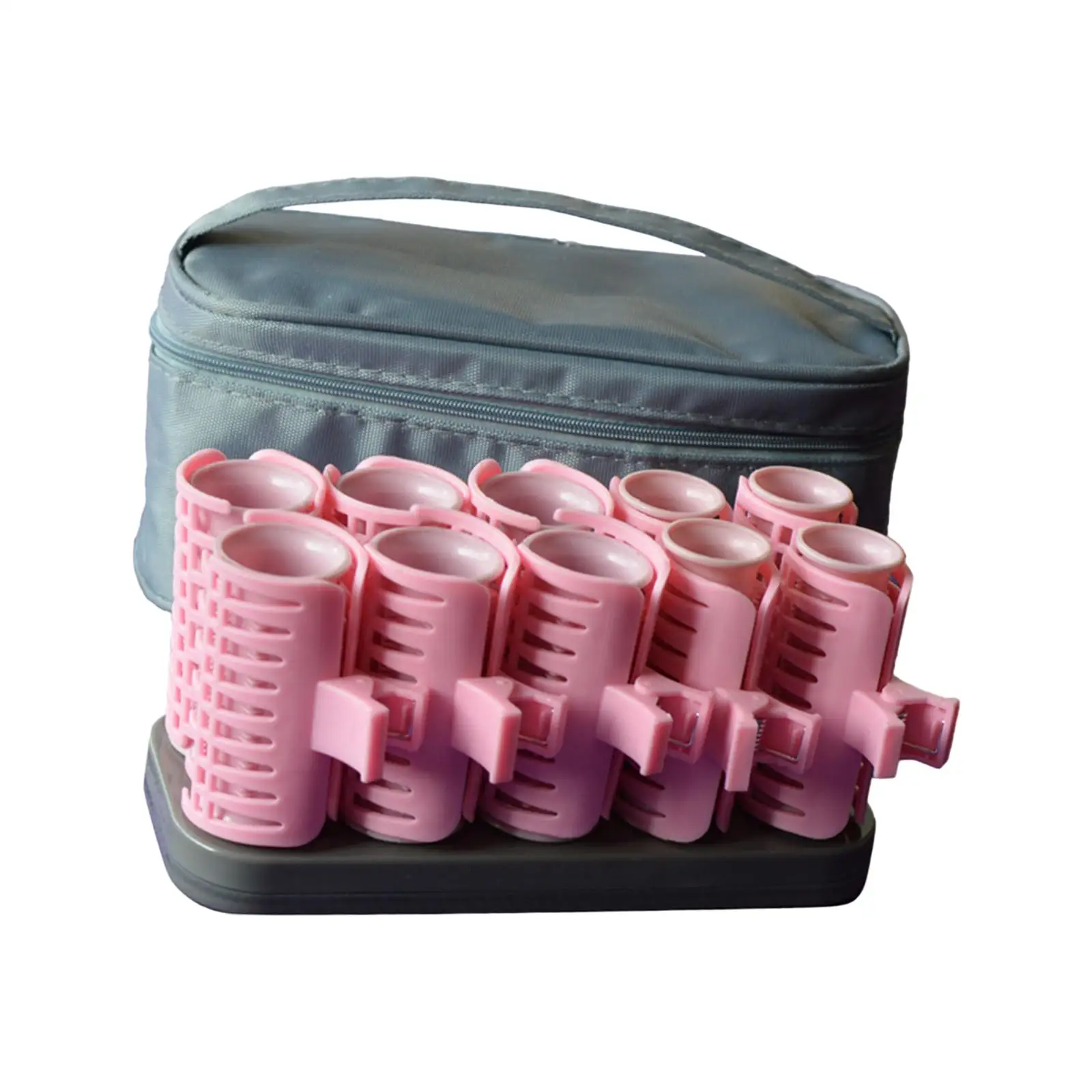 10Pcs Heated Hair Rollers Easy to Operate Classic Fast Heat DIY Hairstyles 70W for Short Hair and Long Hair Hair Styling Tool