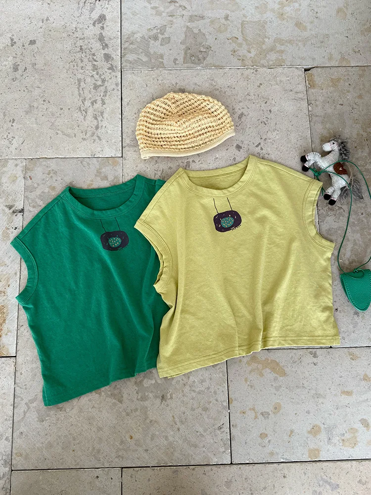 2025 Summer New Children Short Sleeve T Shirts Cotton Girls Cute Cartoon Print Tee Boys Thin Tops Kids Casual O-neck T Shirt 5 2025 Summer New Children Short Sleeve T Shirts Cotton Girls Cute Cartoon Print Tee Boys Thin Tops Kids Casual O-neck T Shirt - Image 5