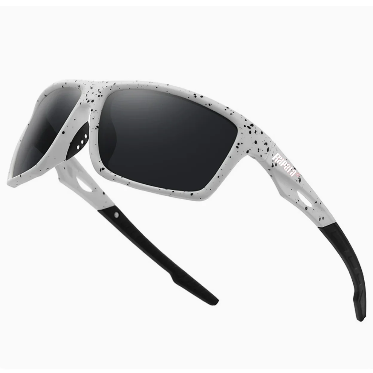 Rapala Dot Hole Design Glasses Anti-ultraviolet Classic Polarized Sunglasses for Fishing Riding Driving Outdoor Mountaineering