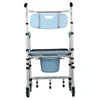 Wholesale Chinese Supplier Commode Shower Chair Bedside Commode Chair Portable Rolling Toilet Seat Chair 1