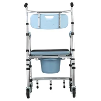 Wholesale Chinese Supplier Commode Shower Chair Bedside Commode Chair Portable Rolling Toilet Seat Chair 1