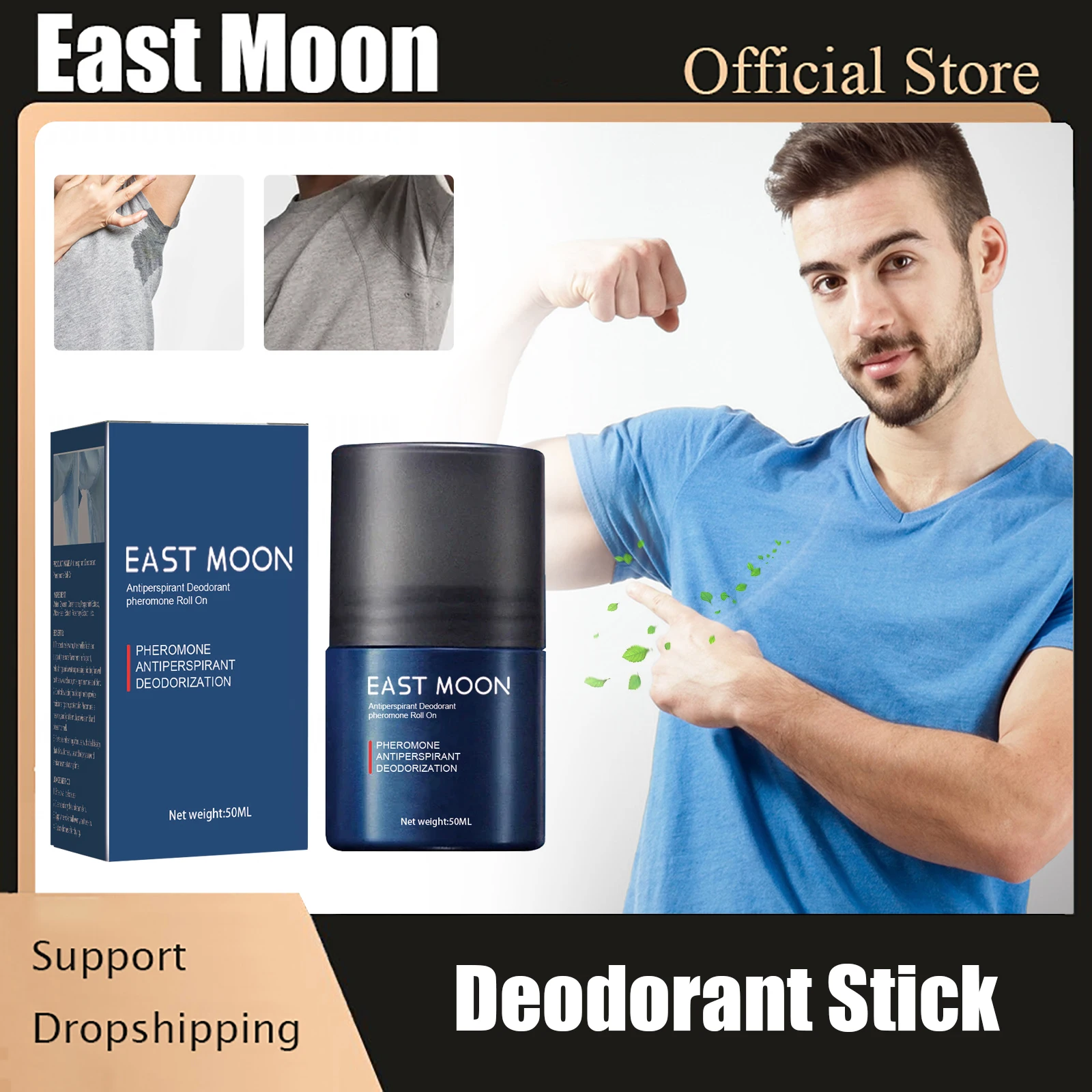 AntiperspirantRollOnforMenOdorRemoverAntiExcessiveSweat