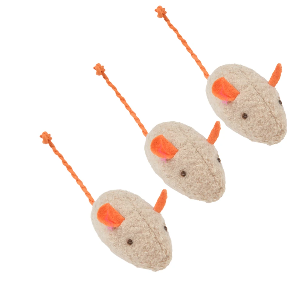 3pcs/lot Mix Pet Toy Catnip Mice Cats Toys Fun Plush Mouse Cat Toy for Kitten Plush Mouse 