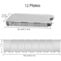 12 plates