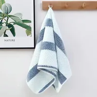 Serviette de bain en coton, solide, douce et absorbante, usage polyvalent pour hôtel 4