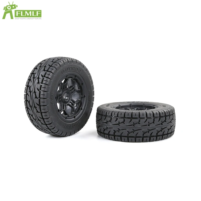 

All Terrain Wheel Tires Assembly Set Fit for 1/5 Losi 5ive T ROFUN ROVAN LT KingmotorX2 ( SLT/V5/5S Universal ) Rc Car Toy Parts