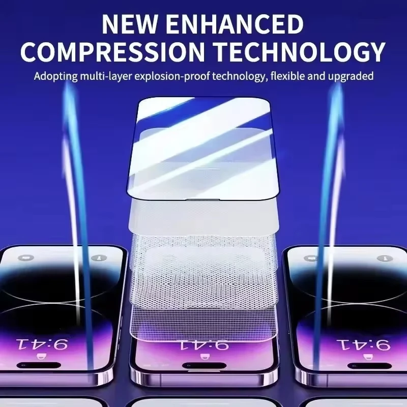 Ultra Clear 8K Dust Free Screen Protector - 3 Pack Glass