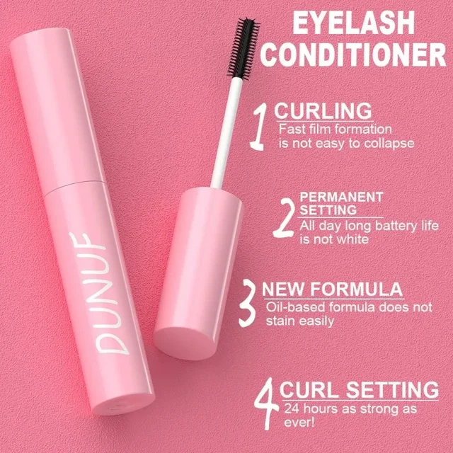 Gel impermeabile a lunga durata Crema per lo styling delle sopracciglia Balsamo per ciglia Liquido trasparente Curling Impostazione Gel per sopracciglia resistente al sudore 24 ore 5
