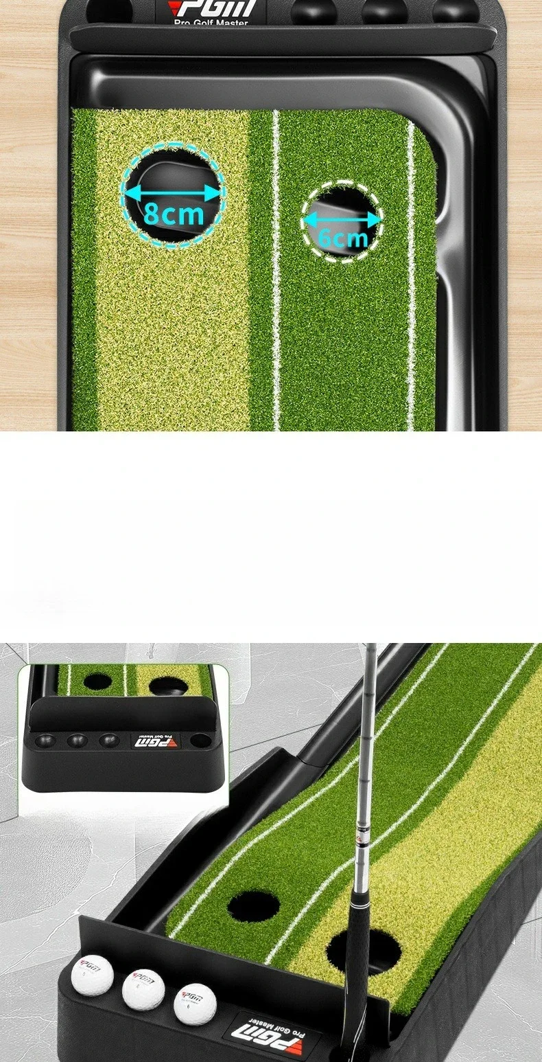 Description Picture 6 of itemPGM Indoor Golf Putter Trainer Mini Green Carpet Home Practice Set TL041