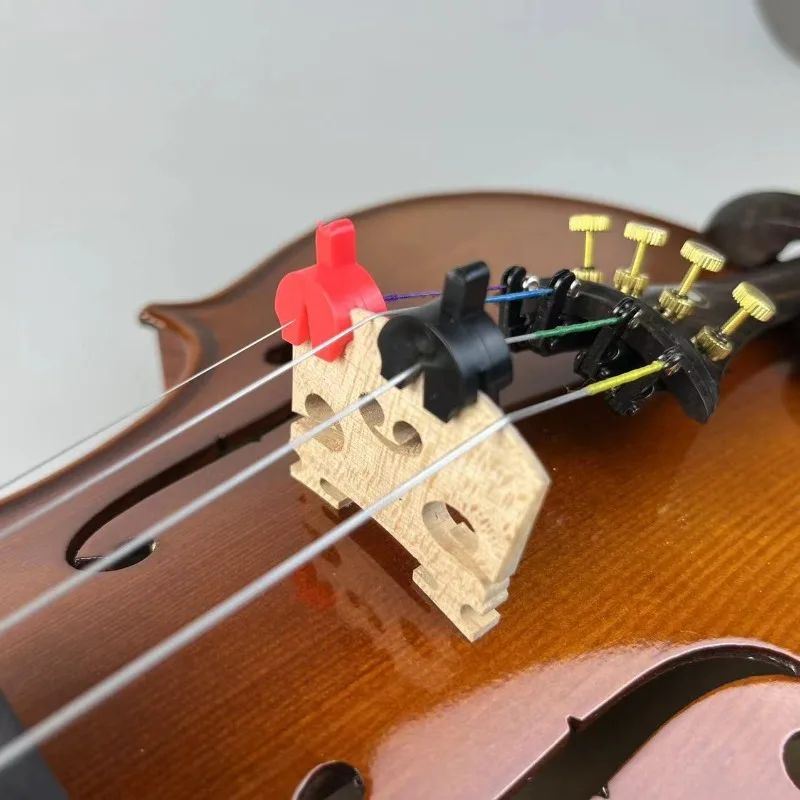 New Soft Rubber Violin Mute, Stringed Instrument Silen-cer Muffler Violin Volumes Control Practice Silen-cers