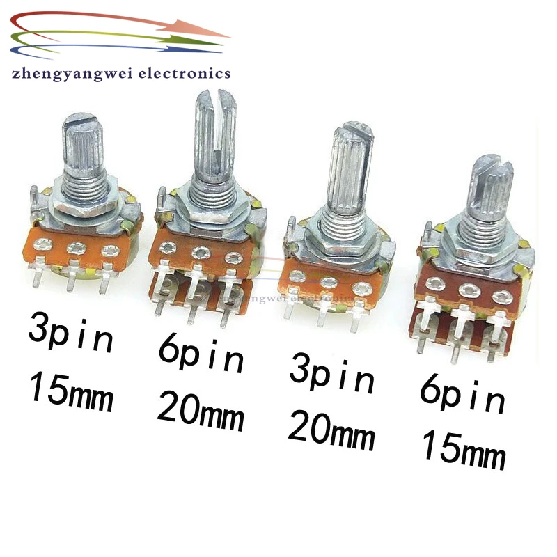 Potenziometri WH148 B Lineari - Scegli Il Valore: 1k 2k 5k 10k 20k 100k 250k 500k 1M