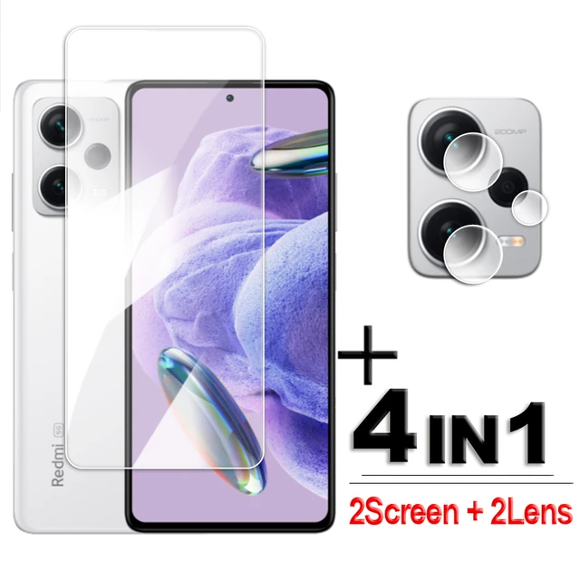 Protecteur d'écran en verre trempé 9H pour Xiaomi Redmi Note 12 Pro, film  de téléphone, 4G, global, guatémaltèque - AliExpress